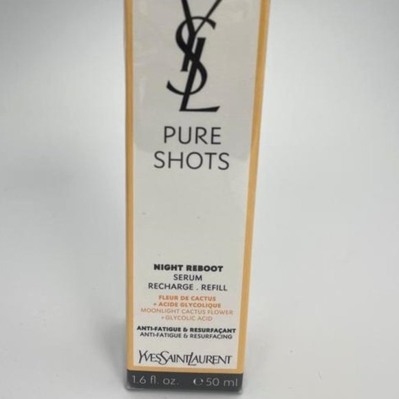 YSL Pure Shots Night Reboot Serum 1.6 oz NEW IN CELLOPHANE